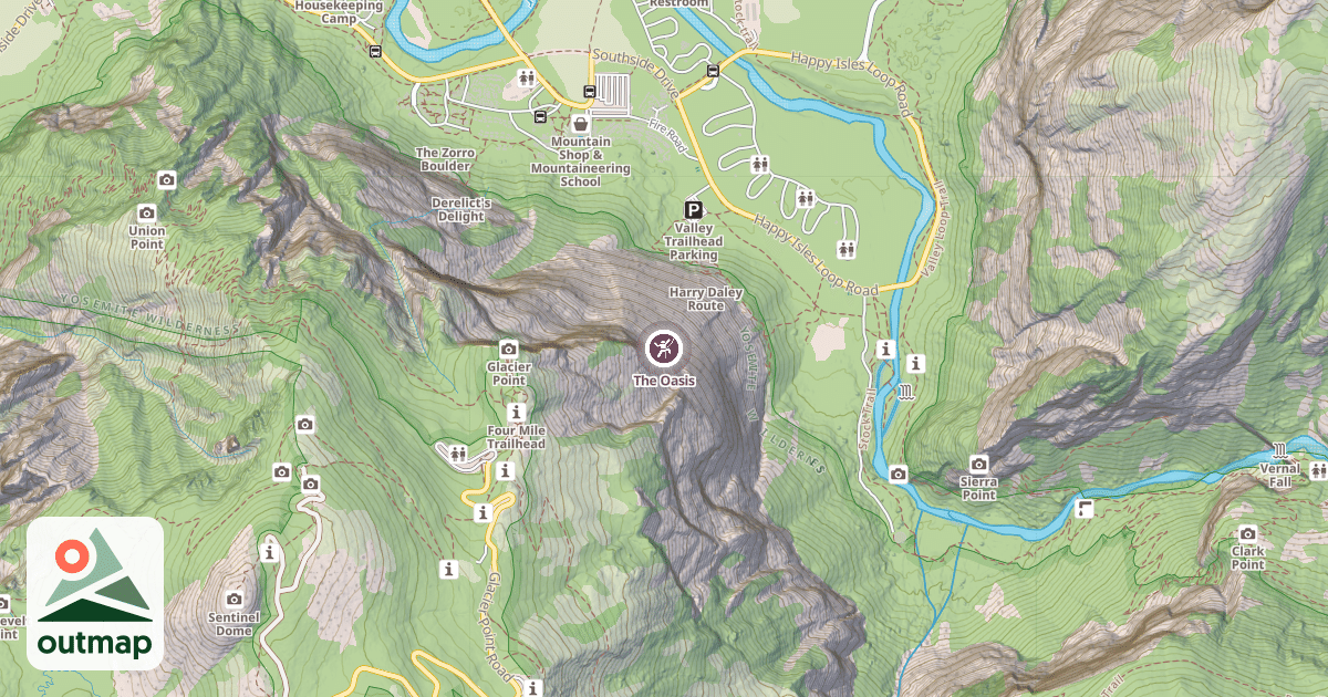 Map of The Oasis