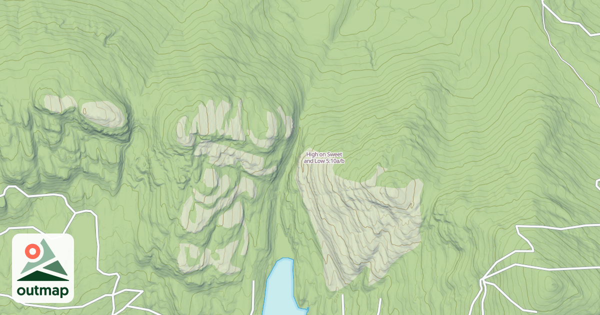 Map of High on Sweet and Low