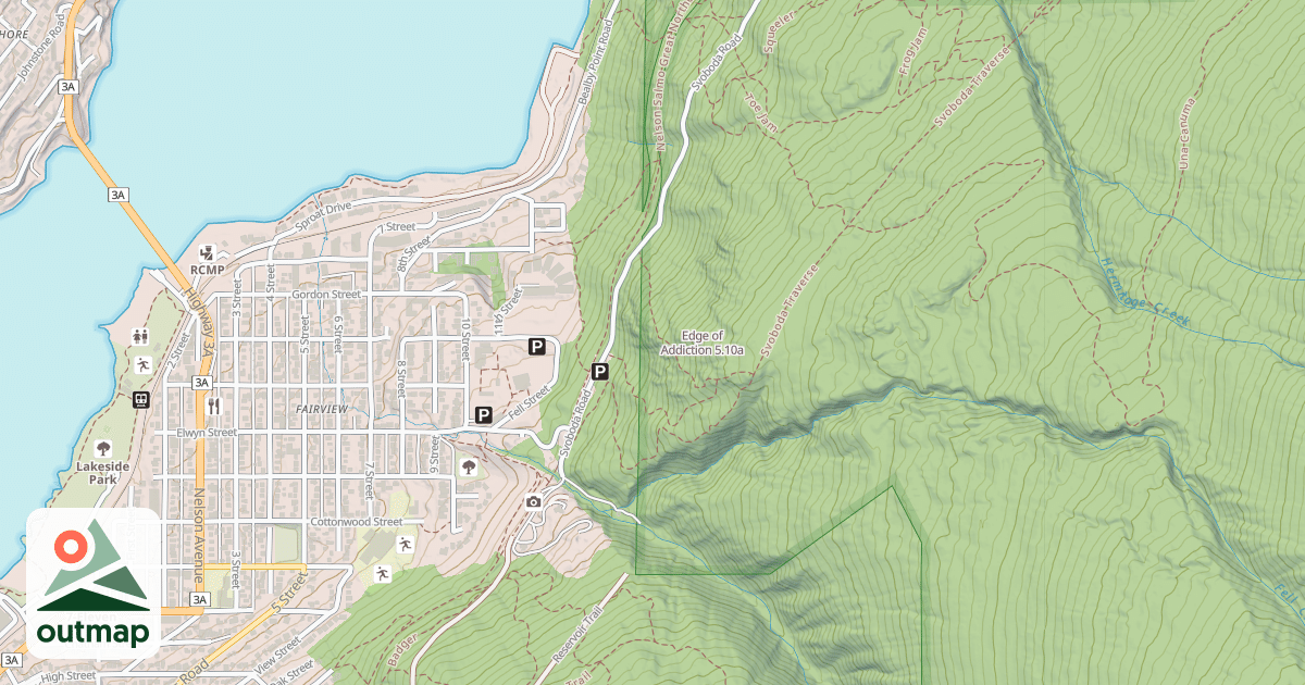 Map of Edge of Addiction