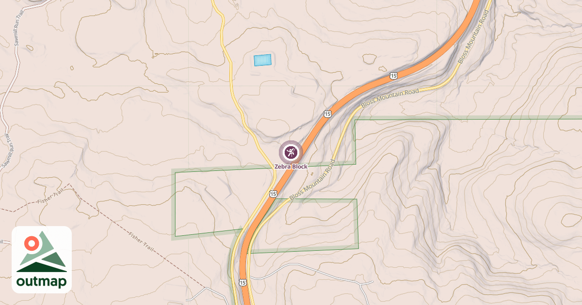 Map of Zebra Block