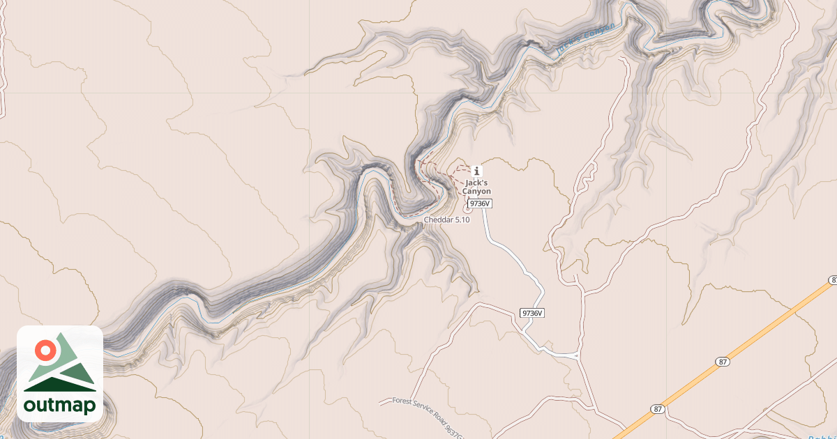 Map of Cheddar