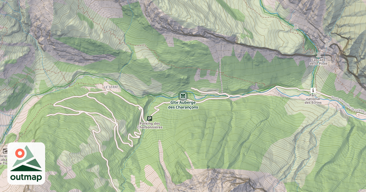 Map of Gîte Auberge des Charançons