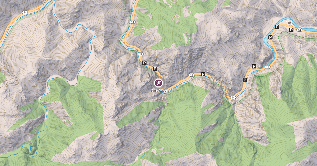 Map preview of Eve's Cave