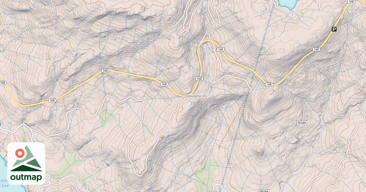 Map of Debutante