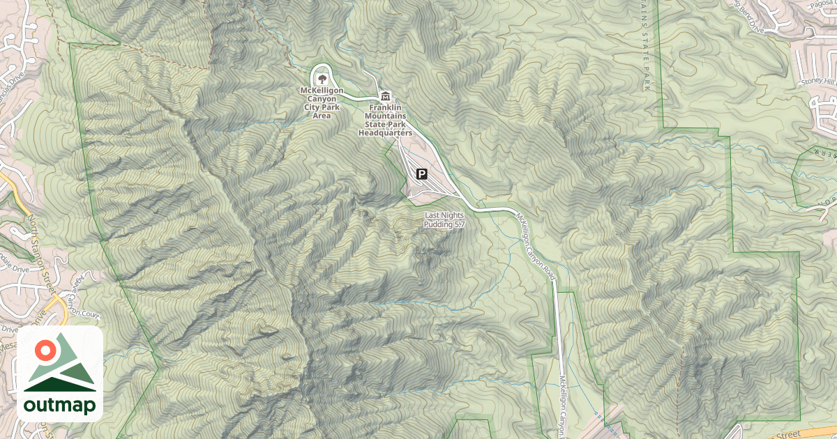 Map of Last Nights Pudding