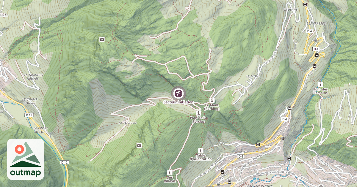 Map of Secteur initiation