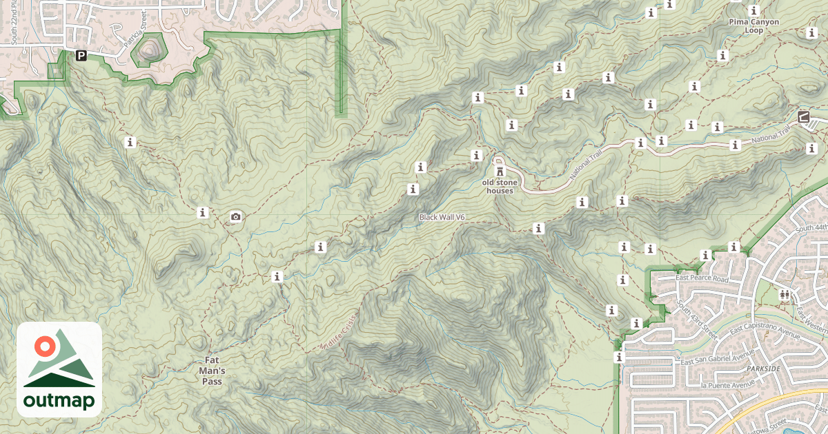 Map of Black Wall