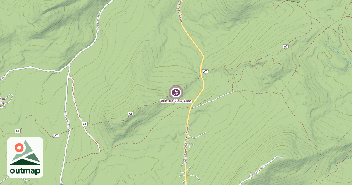 Map of Vulture View Area