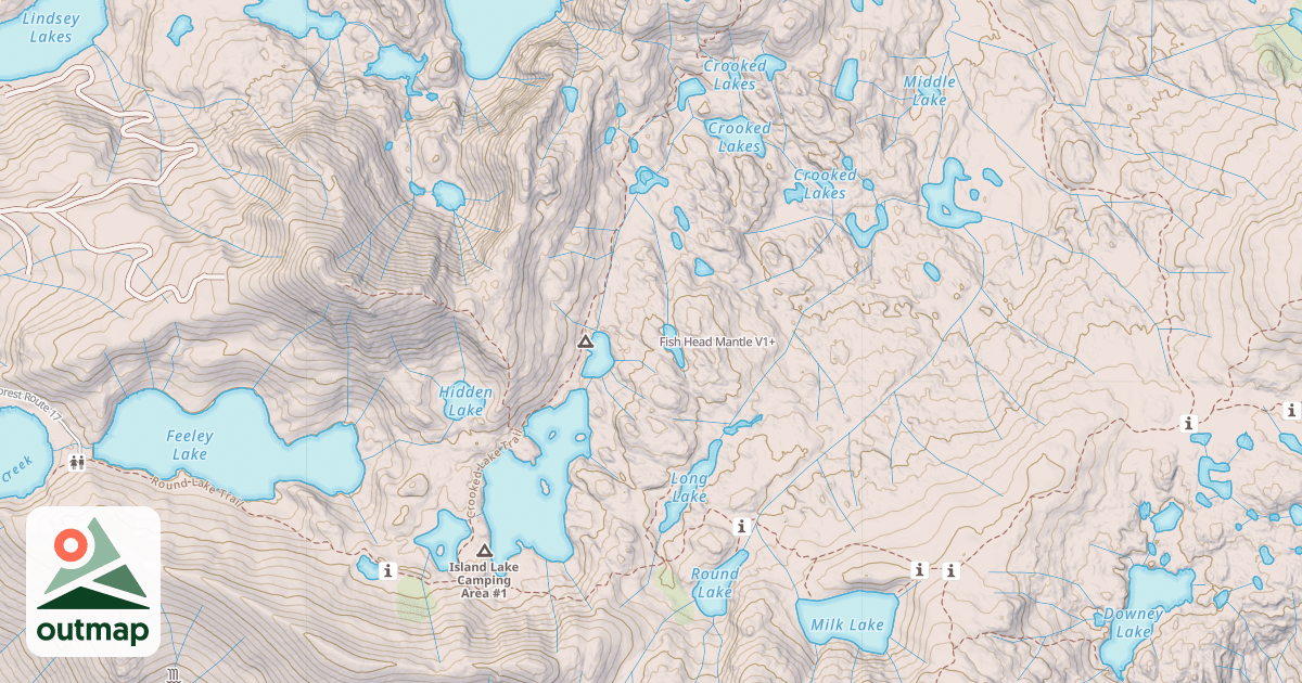 Map of Fish Head Mantle