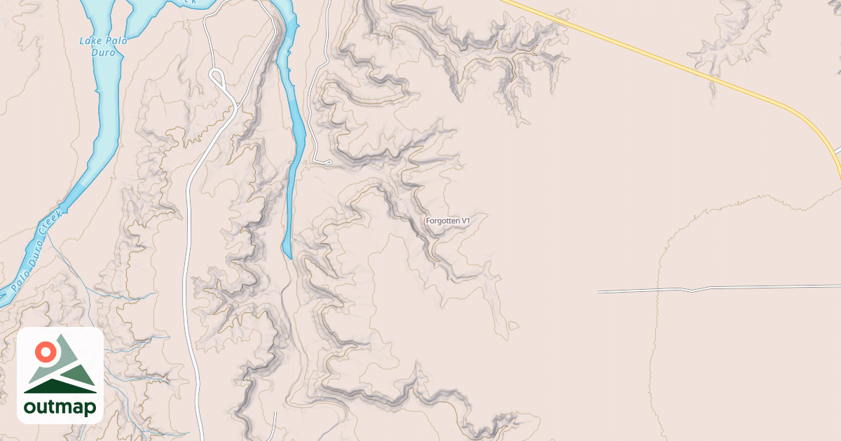 Map of Forgotten in Hansford