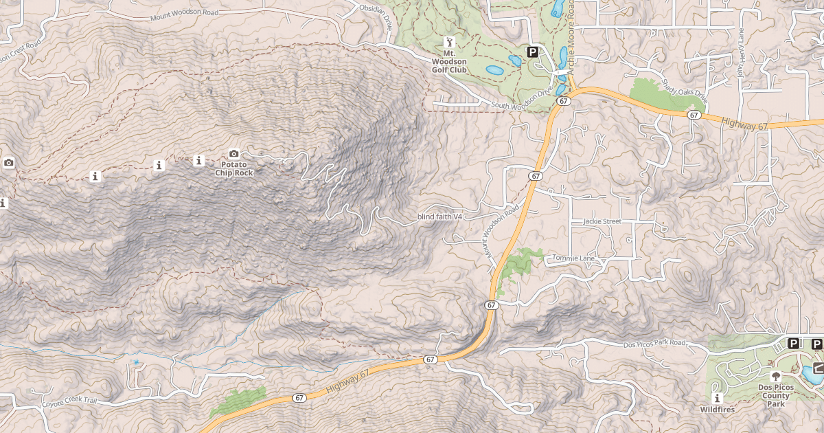 Map preview of blind faith