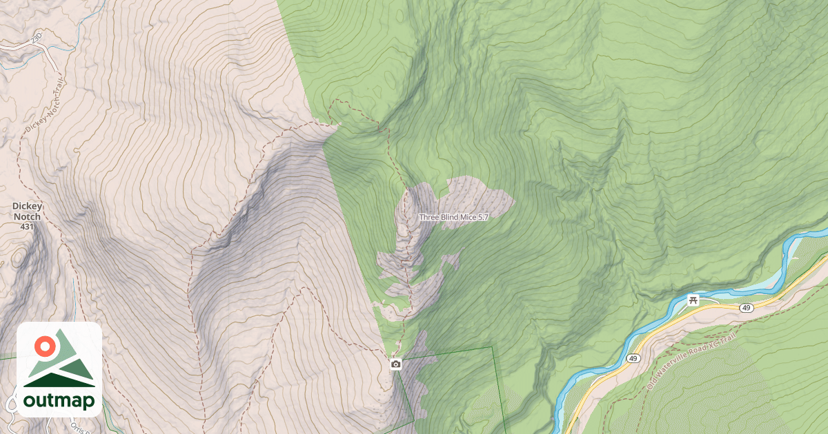 Map of Three Blind Mice