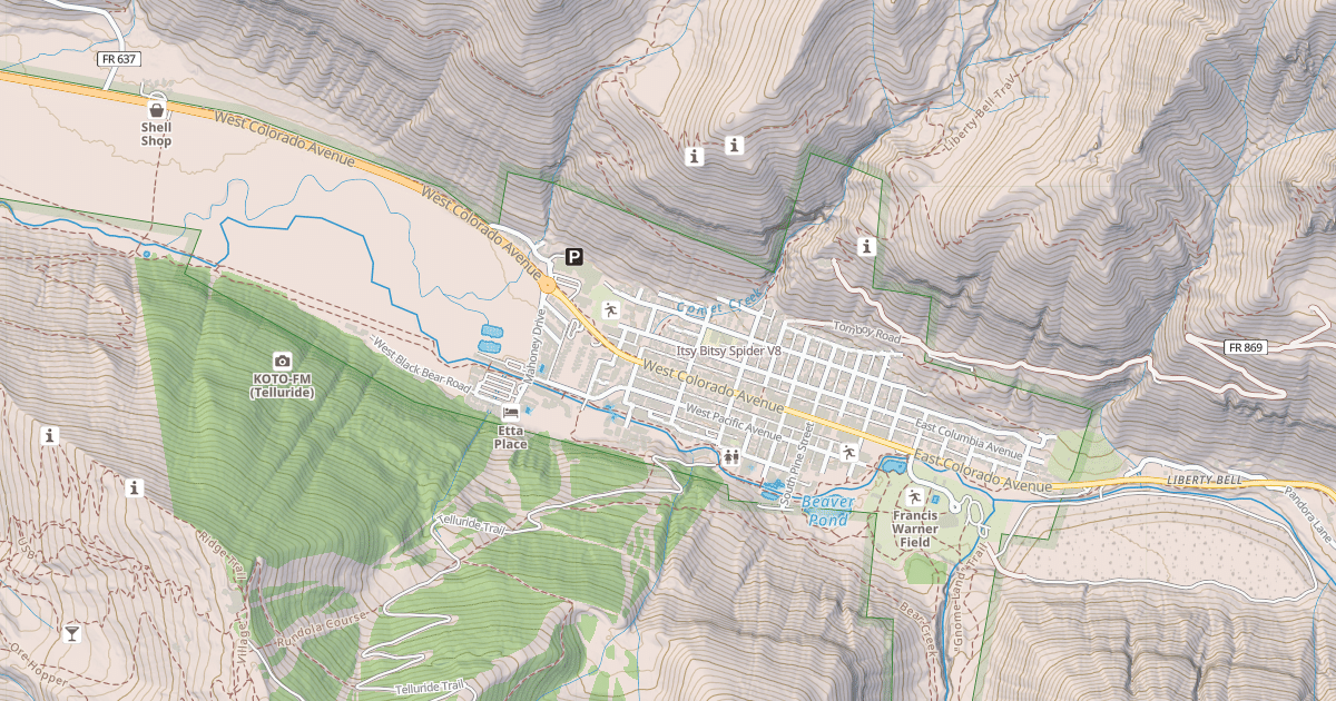 Map preview of Itsy Bitsy Spider