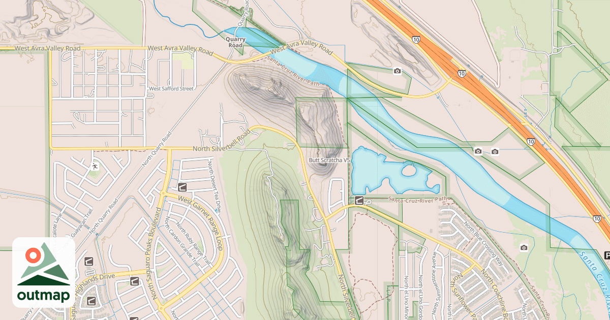 Map of Butt Scratcha