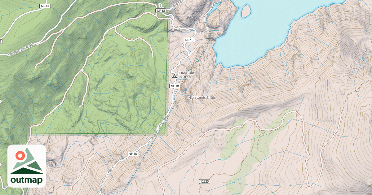 Map of High Lands