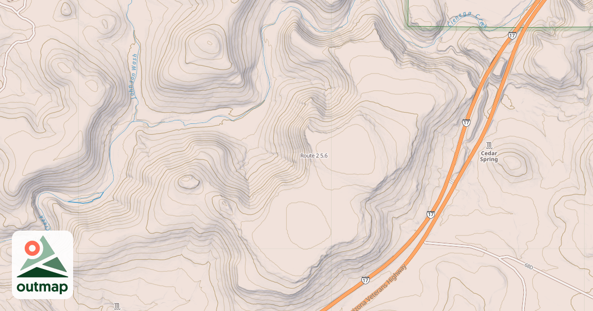 Map of Route 2