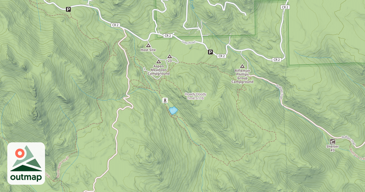Map of Howdy Doody Time