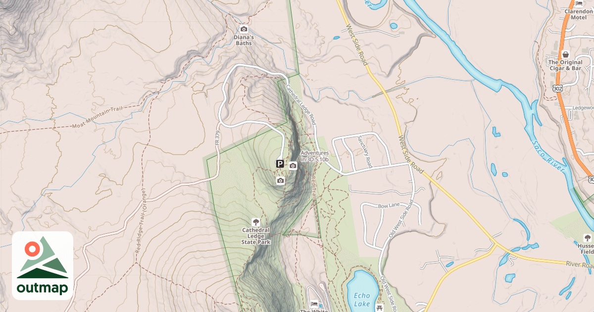 Map of Adventures in 3D