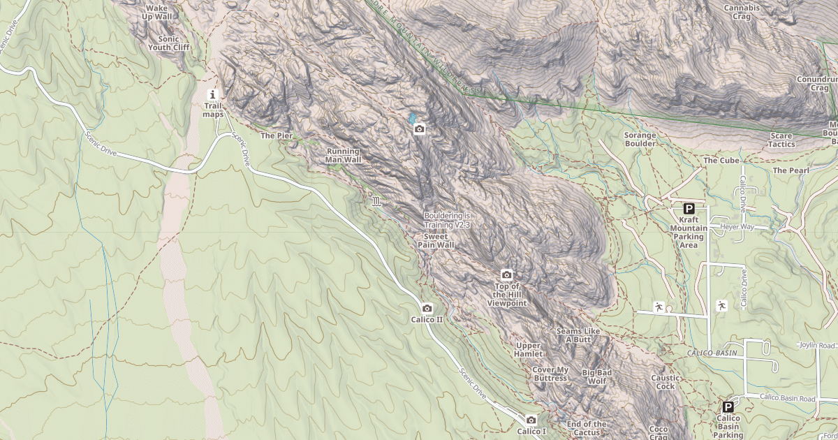 Map preview of Bouldering is Training