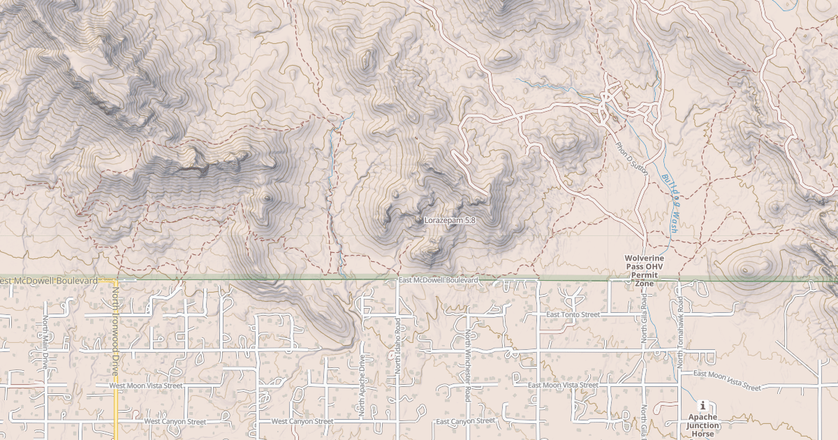 Map preview of Lorazepam
