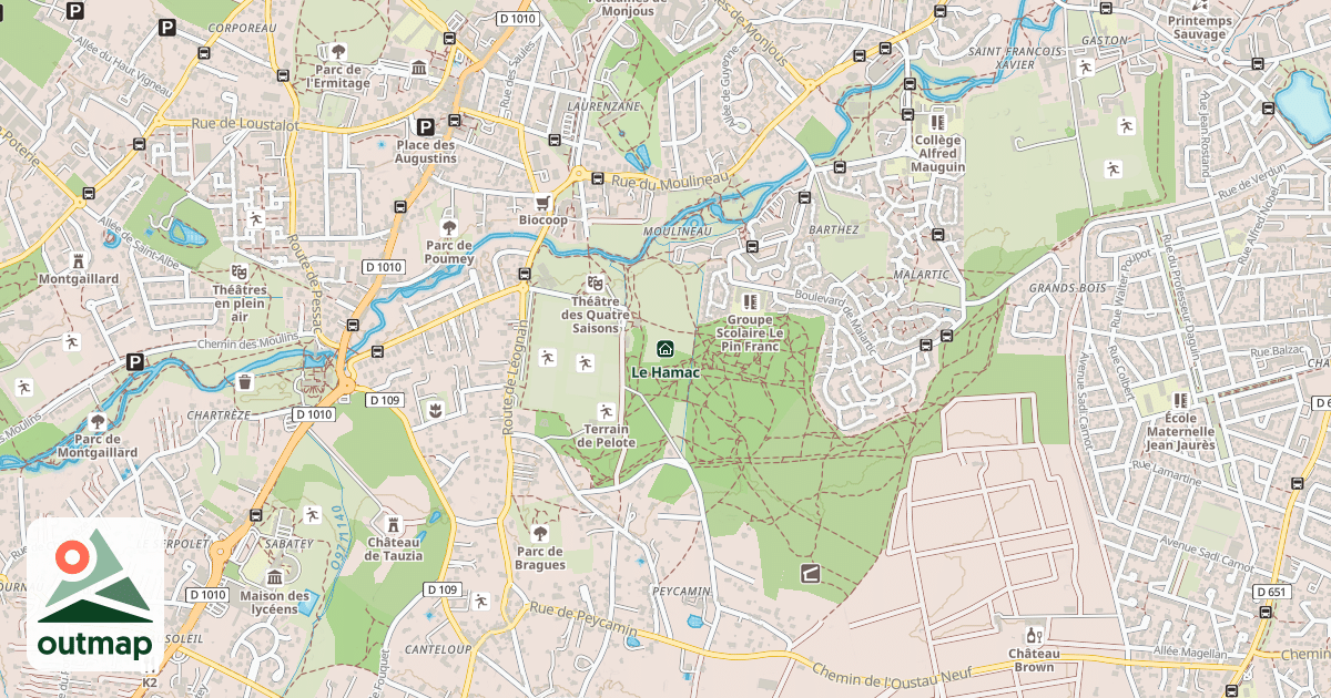 Map of Le Hamac