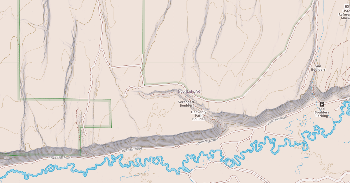 Map preview of Brock Bating