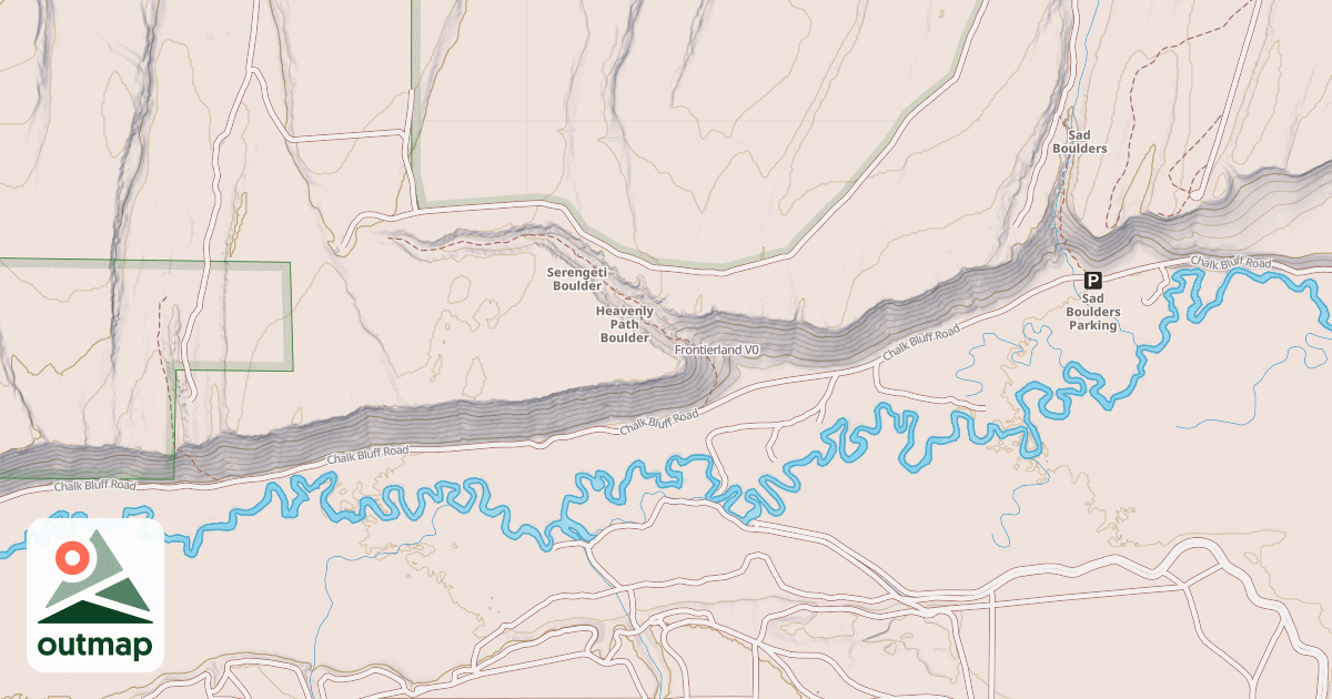 Map of Frontierland