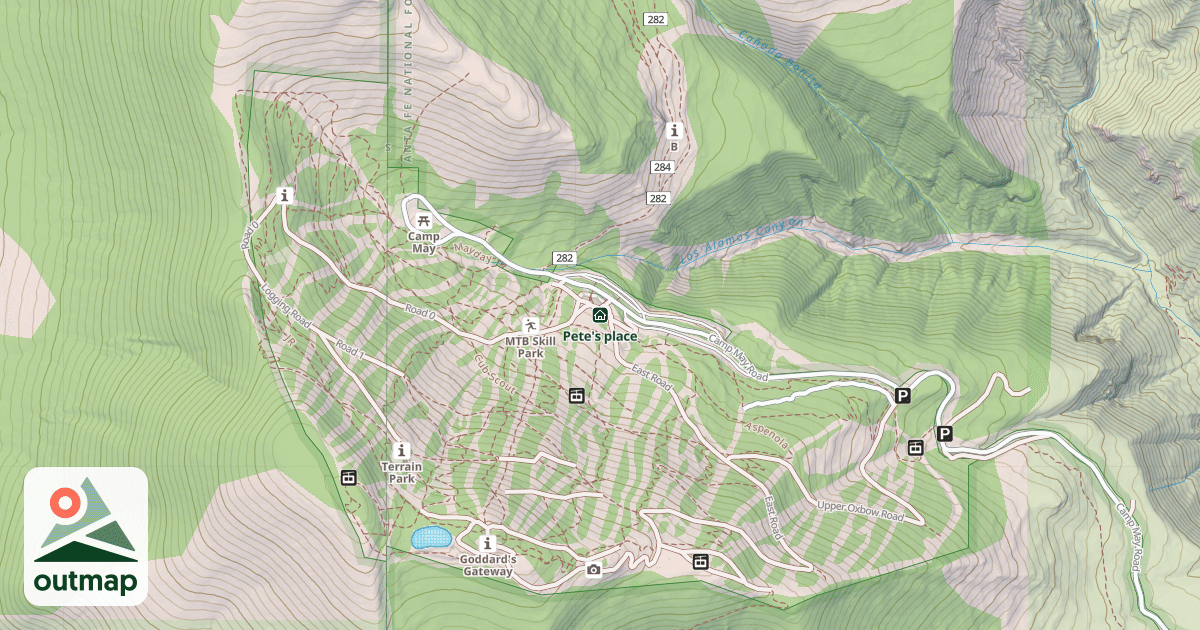 Map of Pete's place