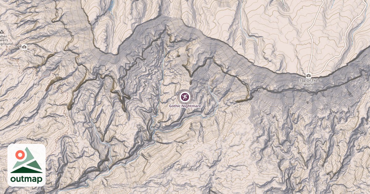 Map of Gothic Nightmare