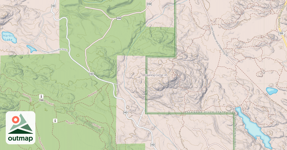 Map of Leaning Corner