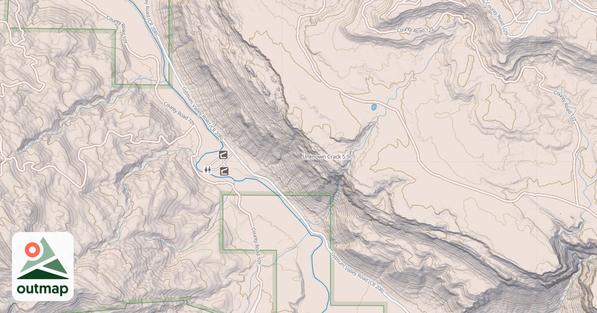 Map of Unknown Crack