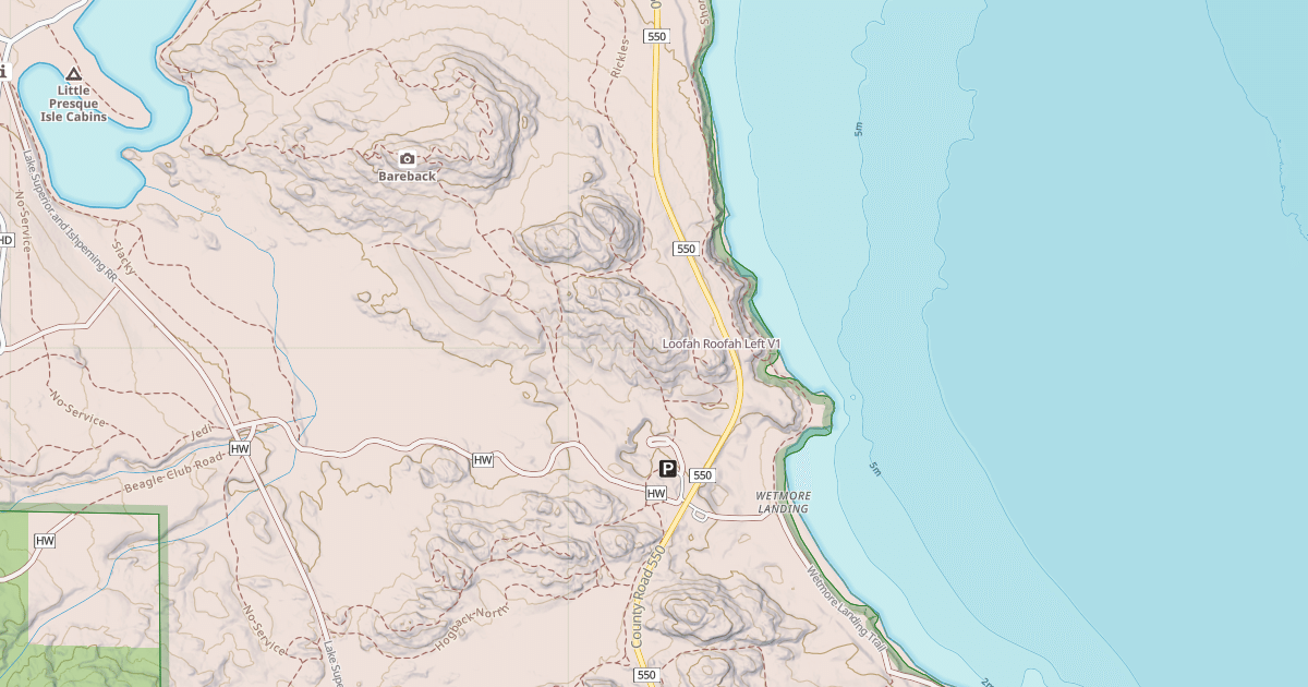 Map preview of Loofah Roofah Left