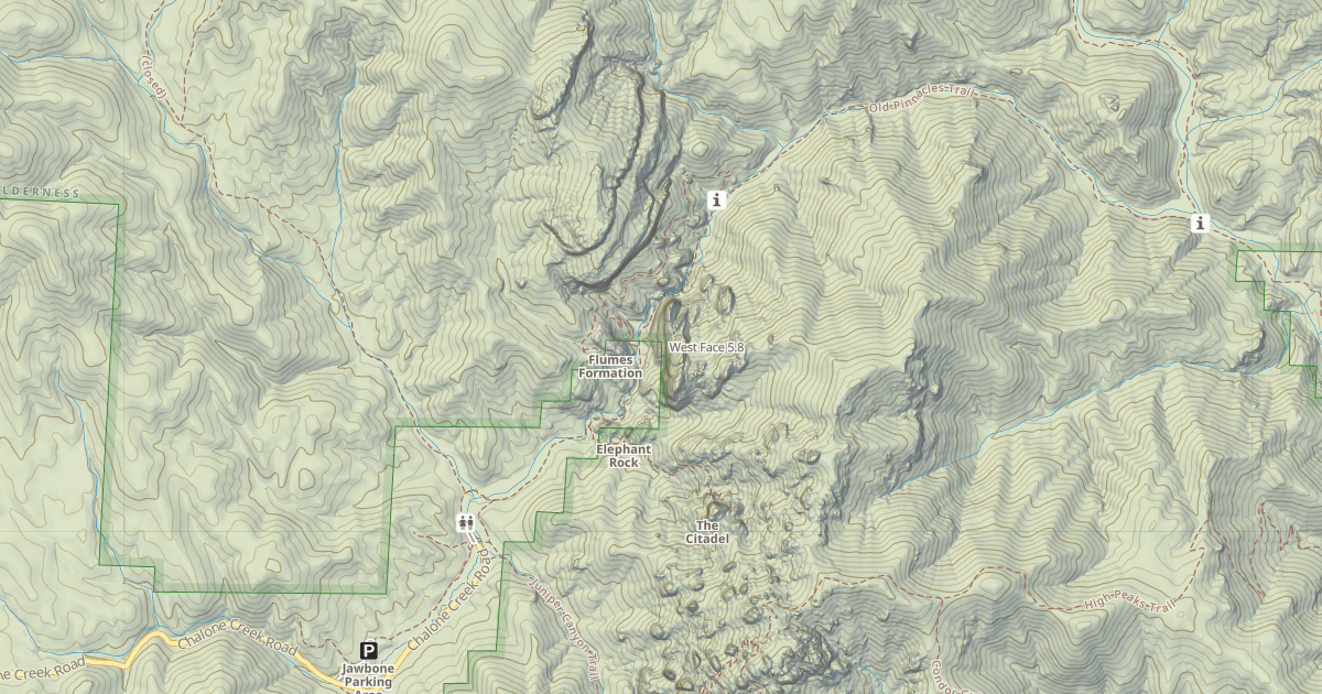 Map preview of West Face
