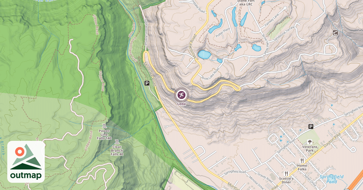 Map of Leda