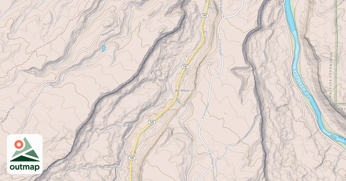Map of Bill Wilson