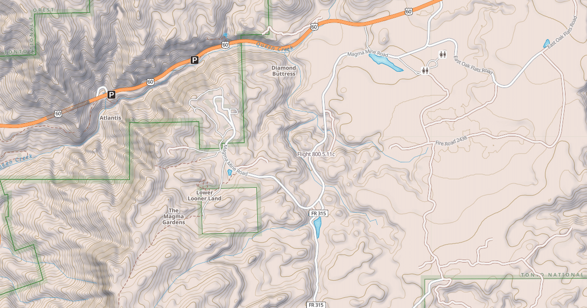 Map preview of Flight 800