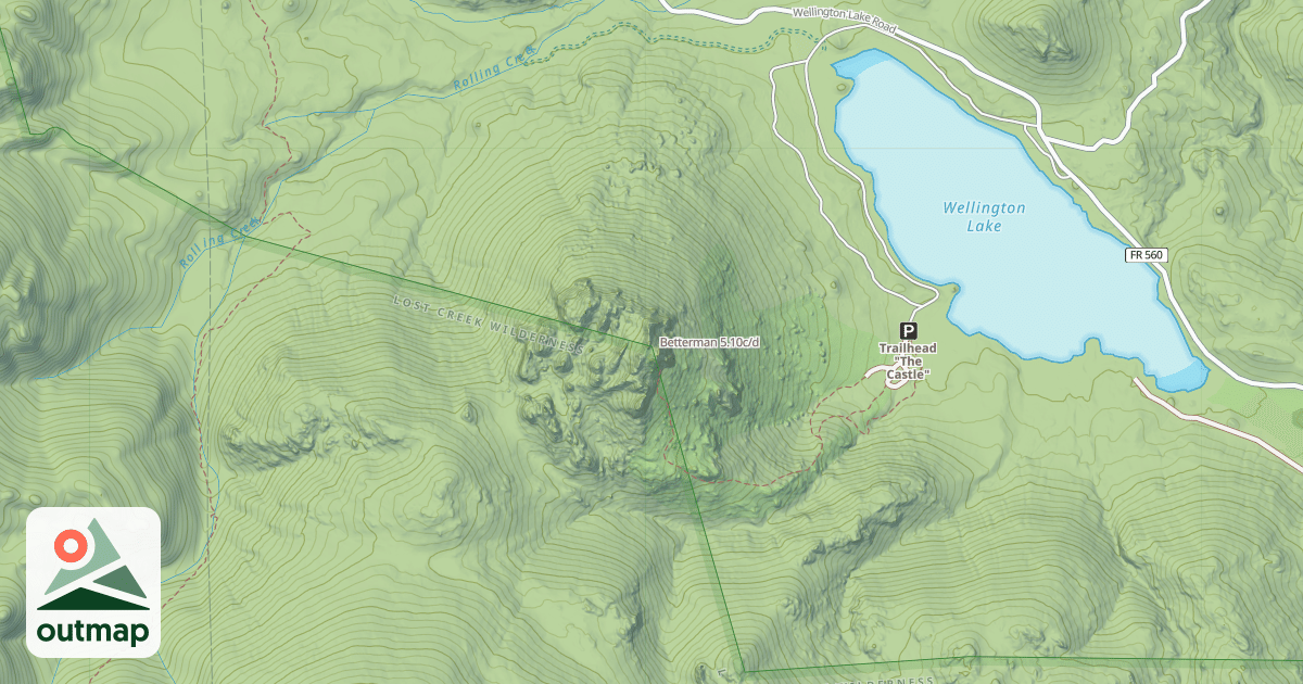 Map of Betterman