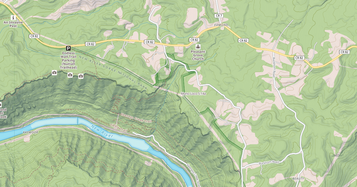 Map preview of Mono Loco