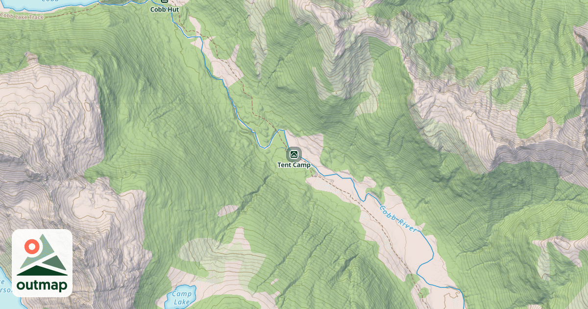 Map of Tent Camp