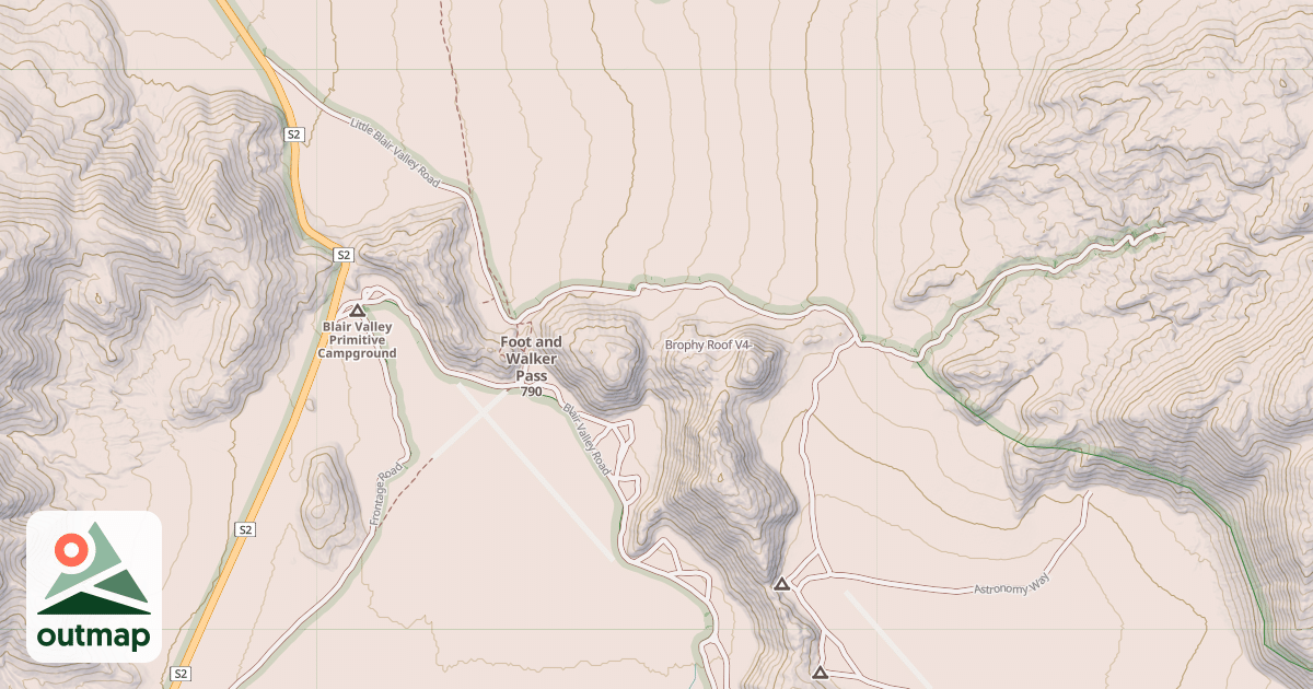Map of Brophy Roof
