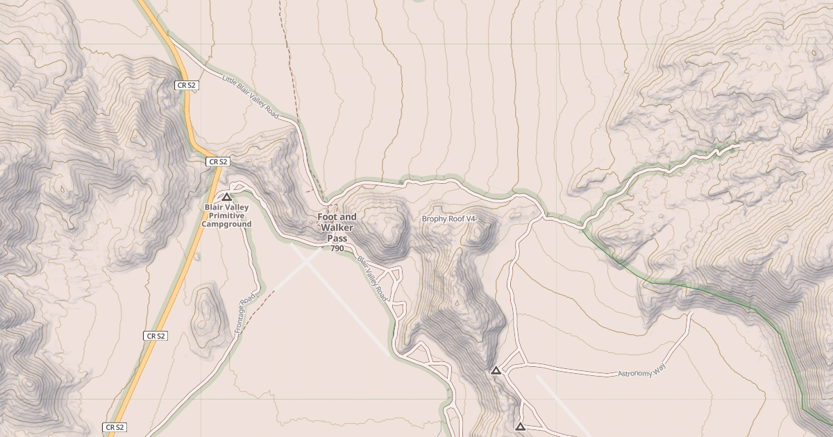 Map preview of Brophy Roof
