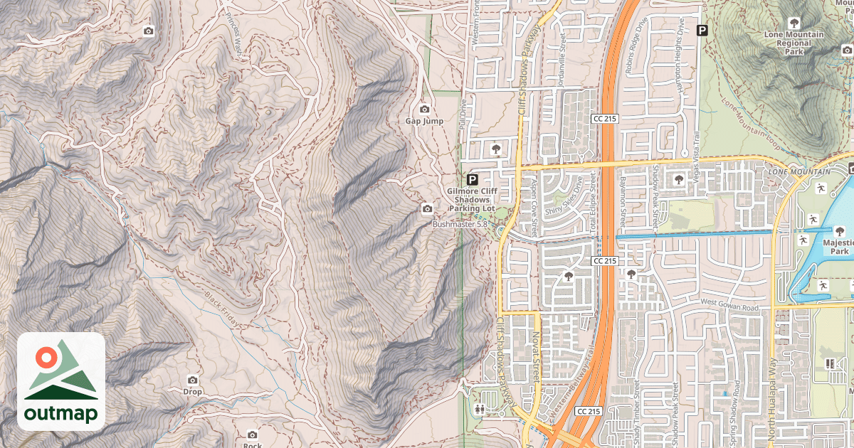 Map of Bushmaster