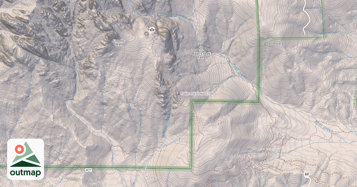 Map of Flake and Shake