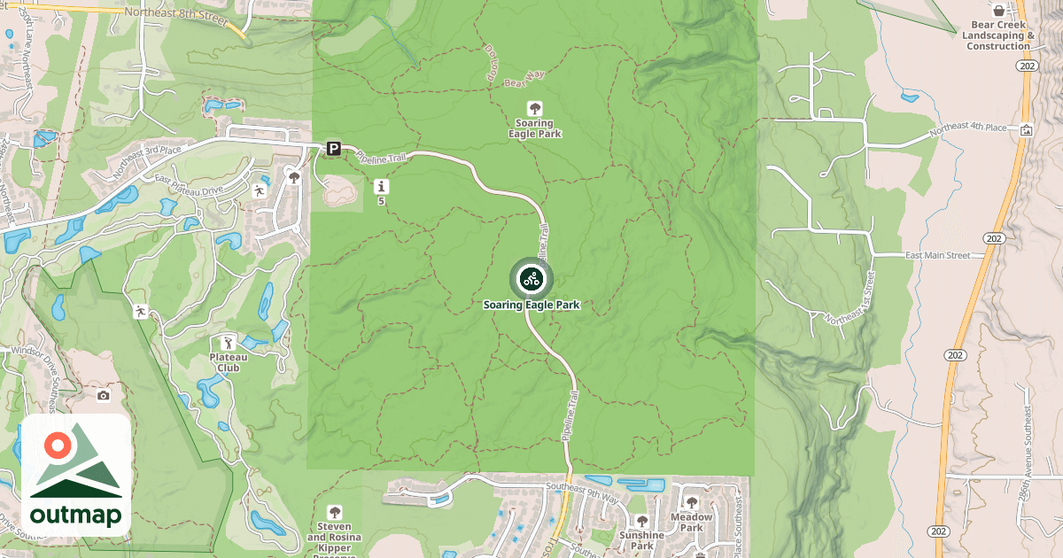 Map of Soaring Eagle Park