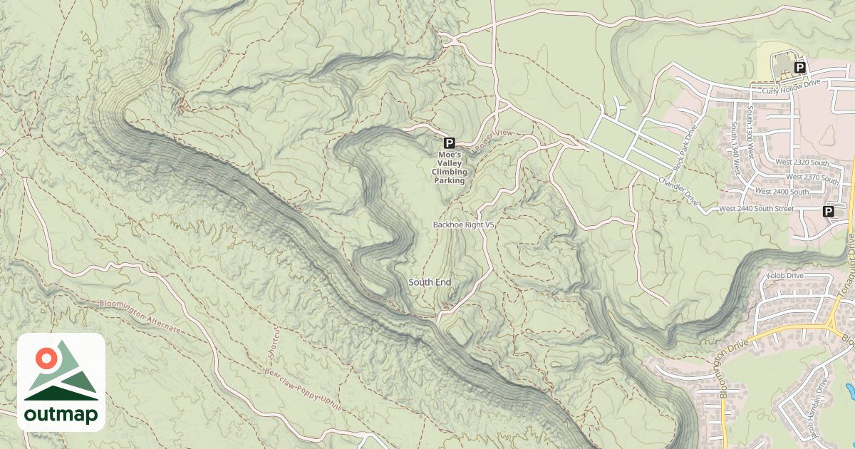 Map of Backhoe Right