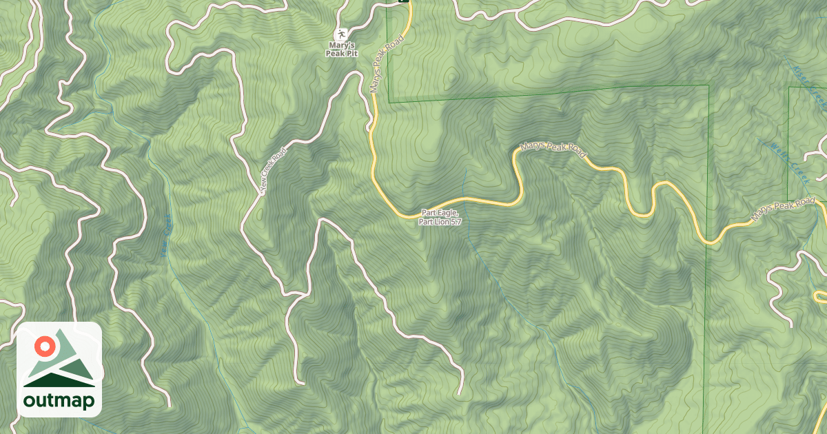 Map of Part Eagle, Part Lion