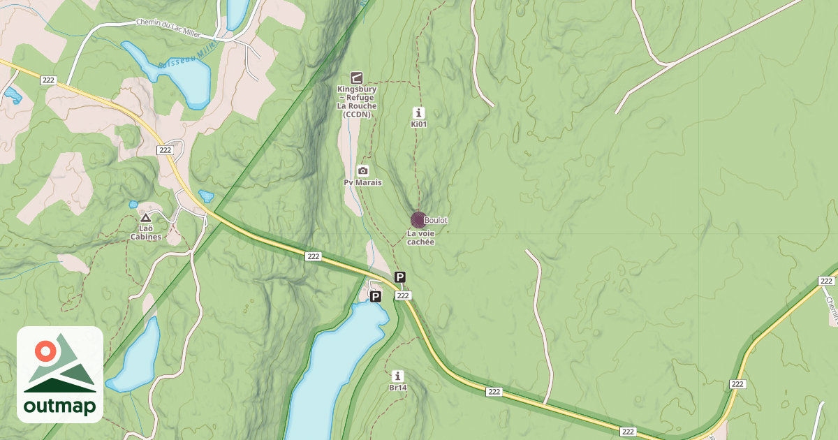 Map of Boulot