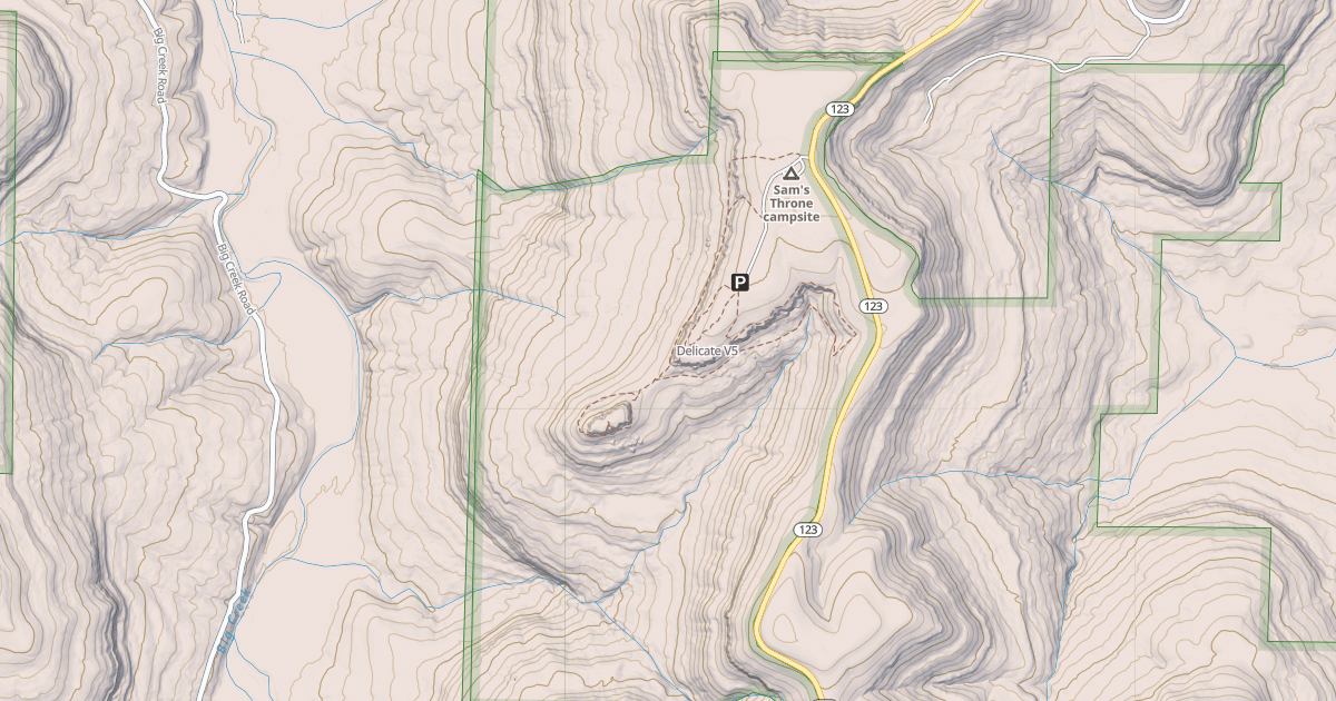 Map preview of Delicate