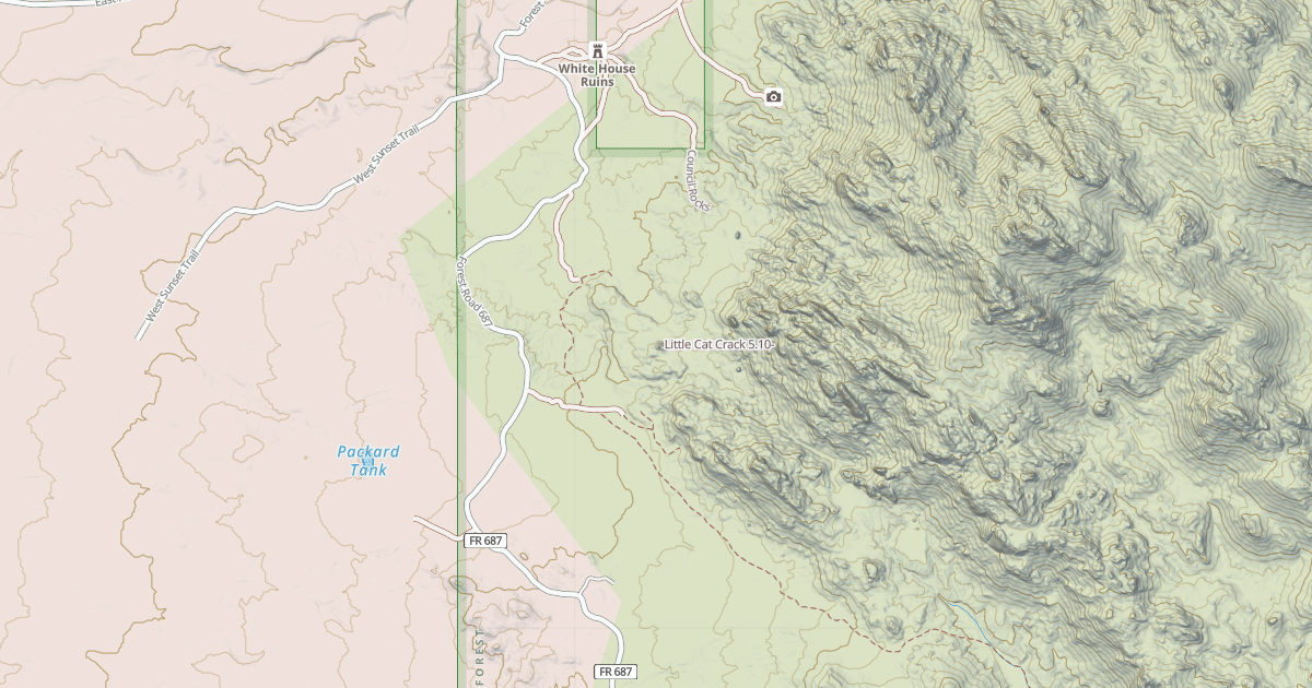 Map preview of Little Cat Crack