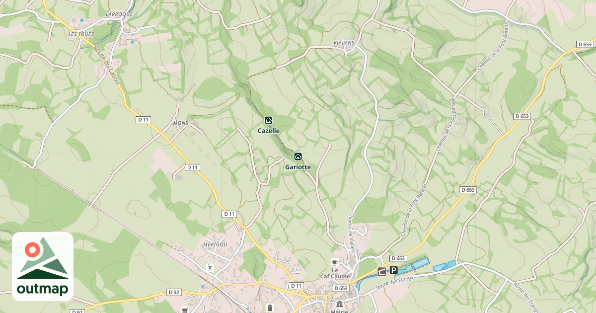 Map of Gariotte